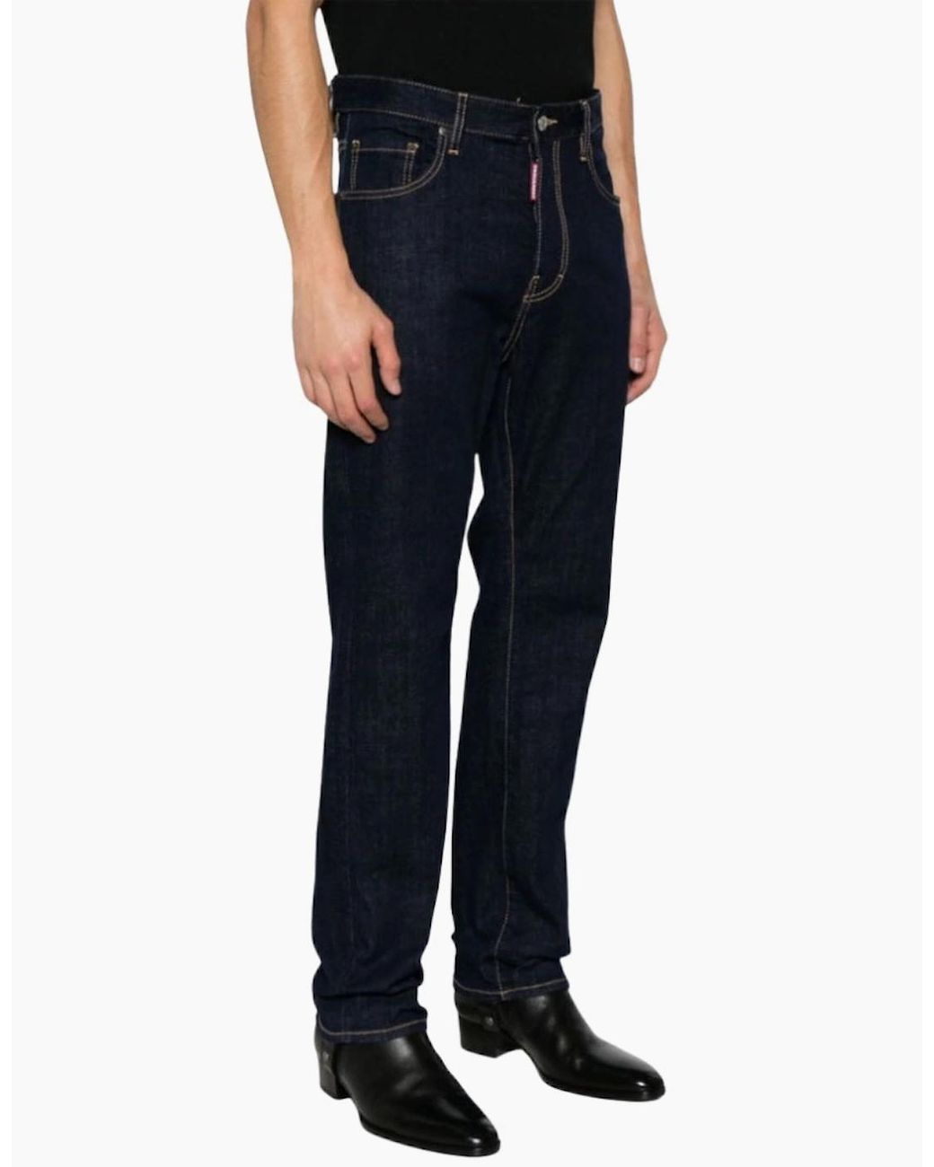 DSquared² Blue Dark Rinse Wash 642 Jeans for men