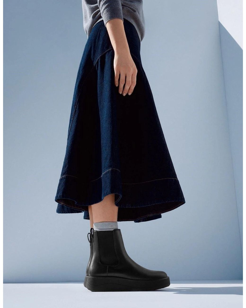 Fitflop Black Genff Roam Chelsea Boot
