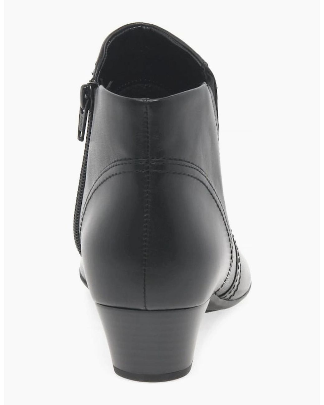 Gabor Black Heritage Ankle Boots