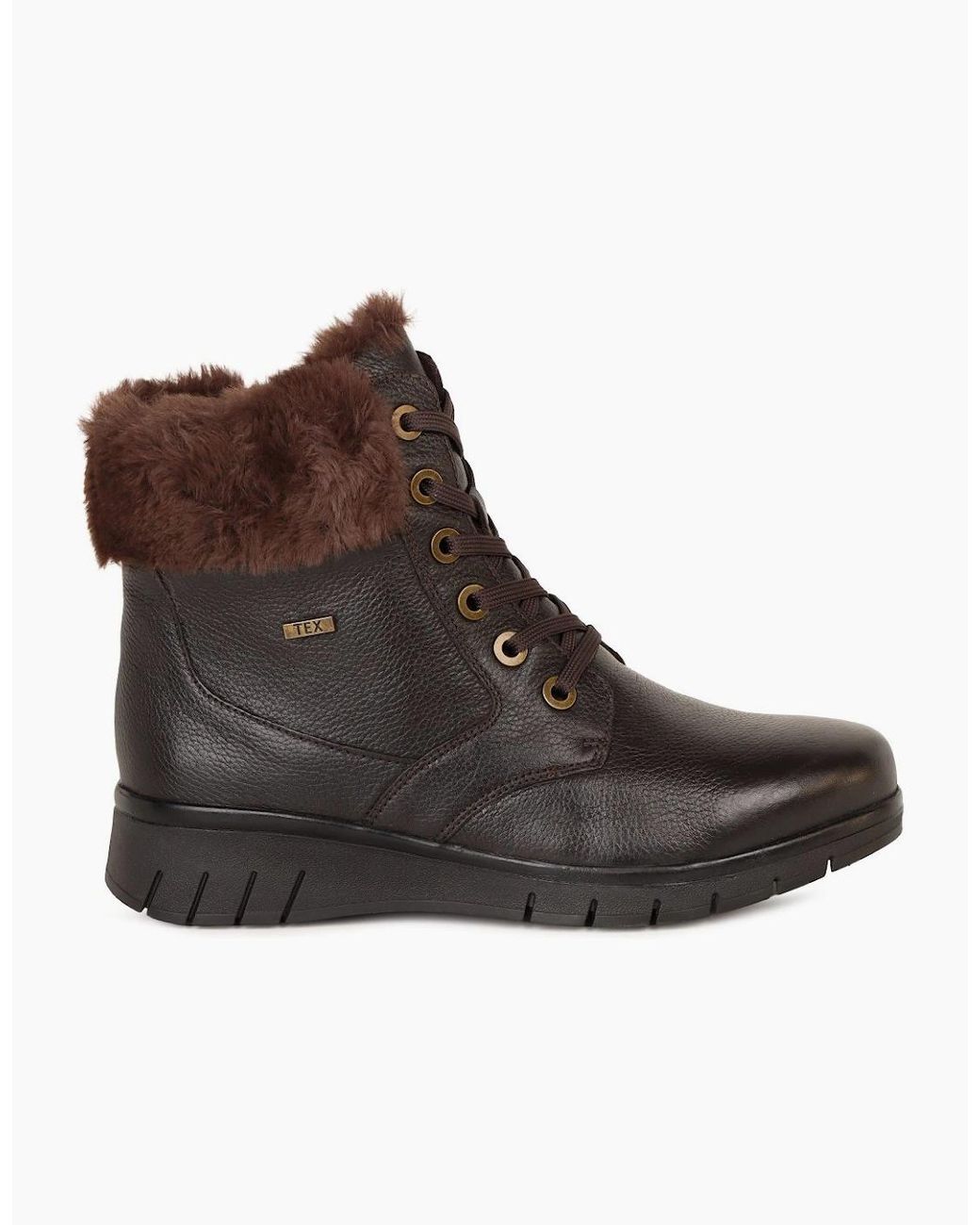 Caprice Brown Dascha Ankle Boots