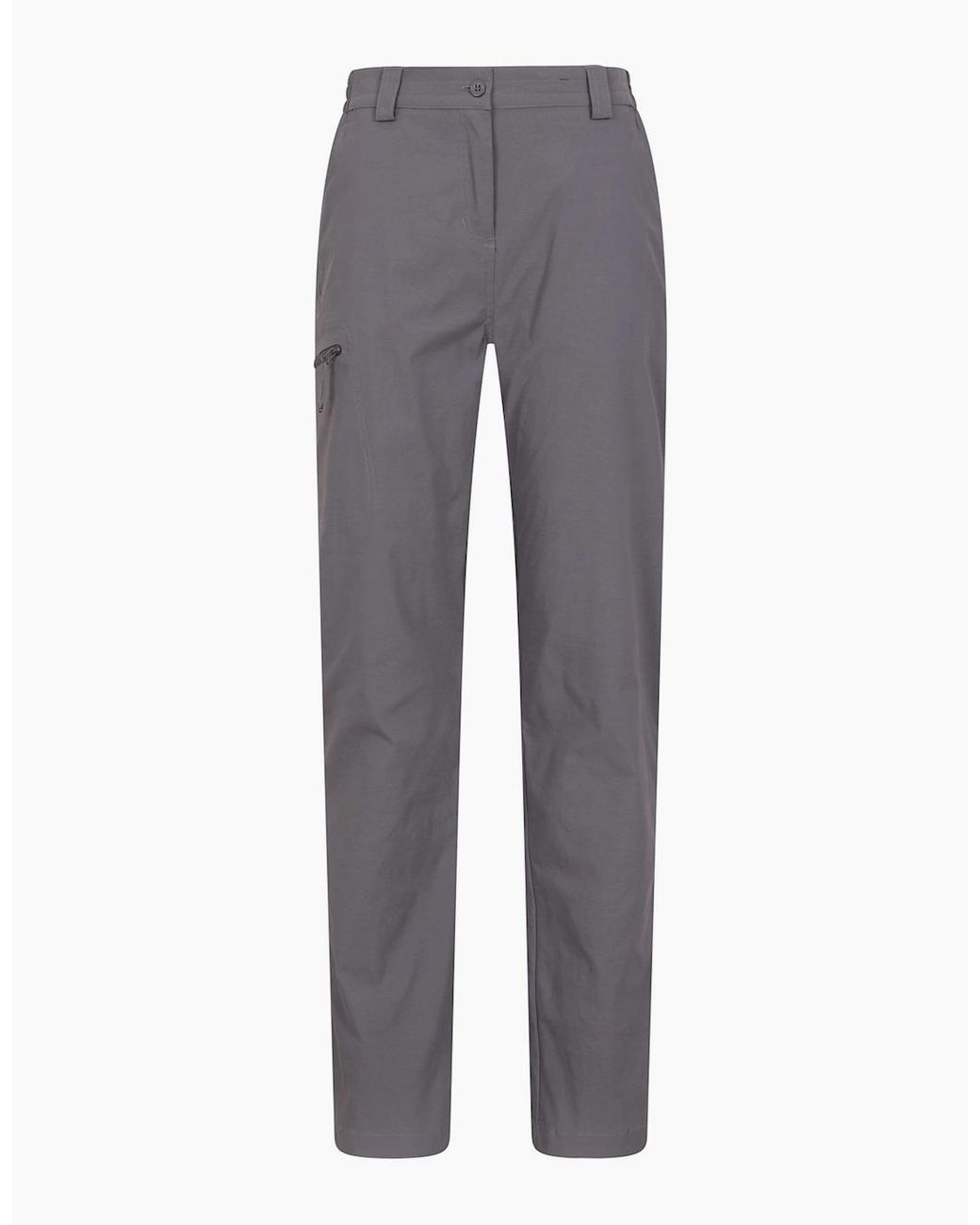 Mountain Warehouse Gray Ladies Stretch Hiking Trousers