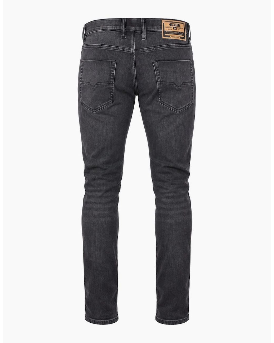 DIESEL Blue Buster-X Dark Faded Denim Jeans for men