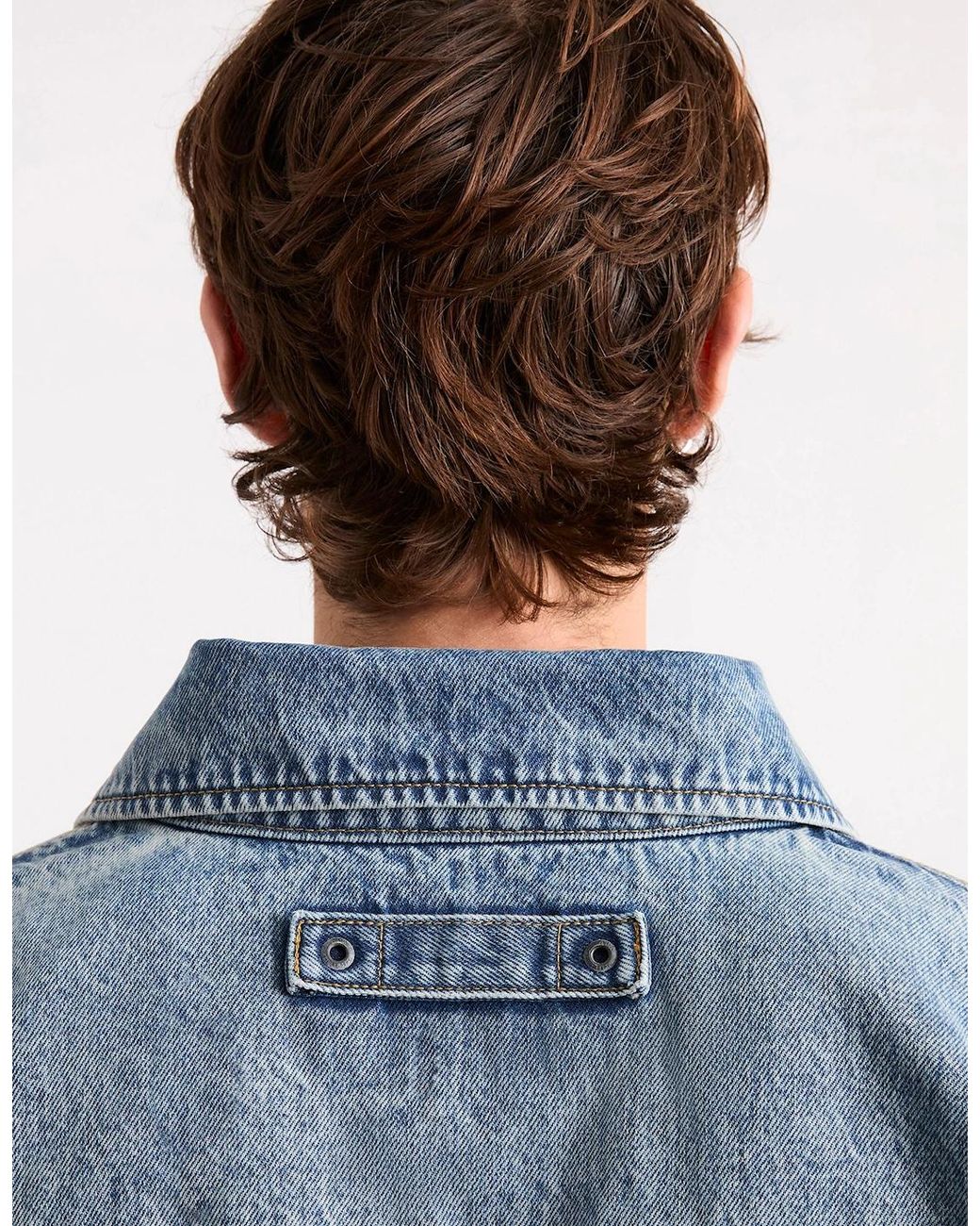 AVX Blue Edwards Denim Jacket-Mid Denim for men