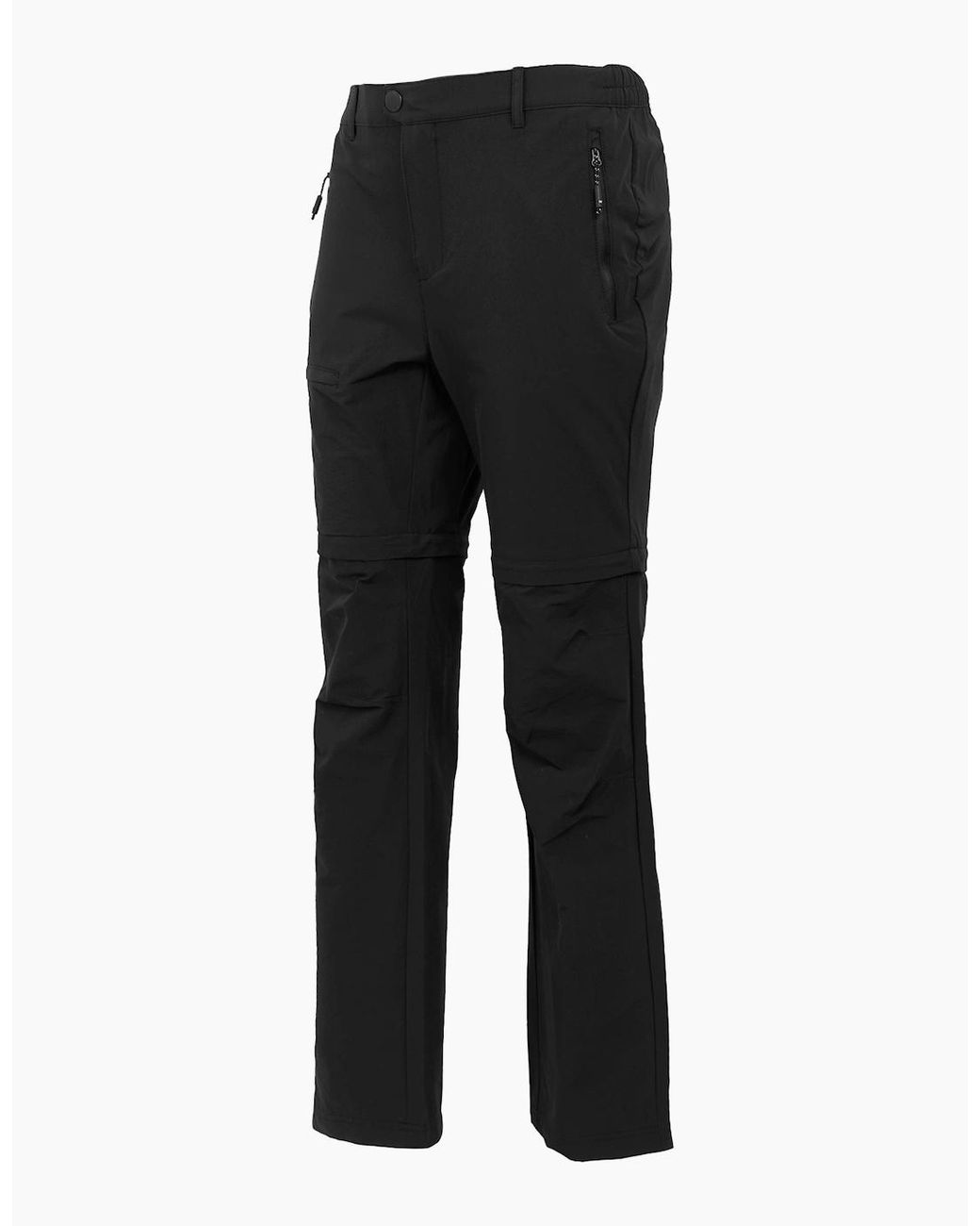Regatta Black Highton Ii Zip-Off Hiking Trousers for men