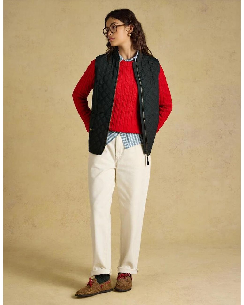 Joules Black Minx Gilets