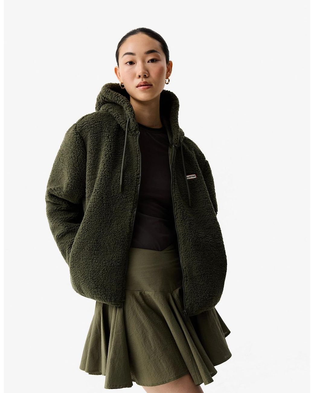 Hunter Natural Bonelle Borg Fleece Jacket