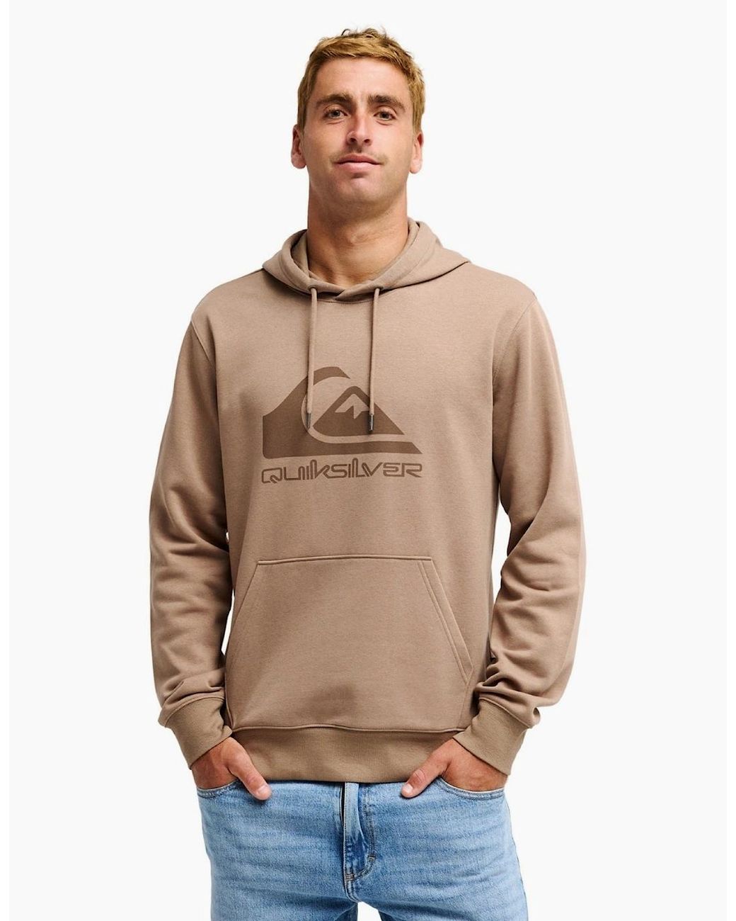 Quiksilver Natural Comp Logo Hoodie for men