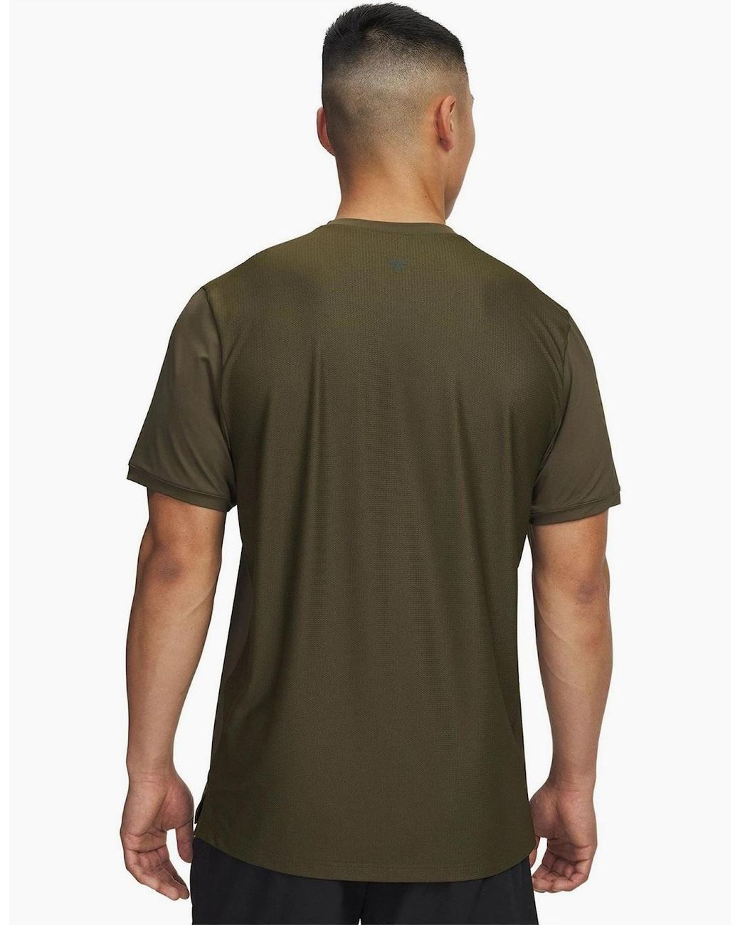 Under Armour Green Text Graphic Crew Neck Short Sleeve Jersey T-Shirt