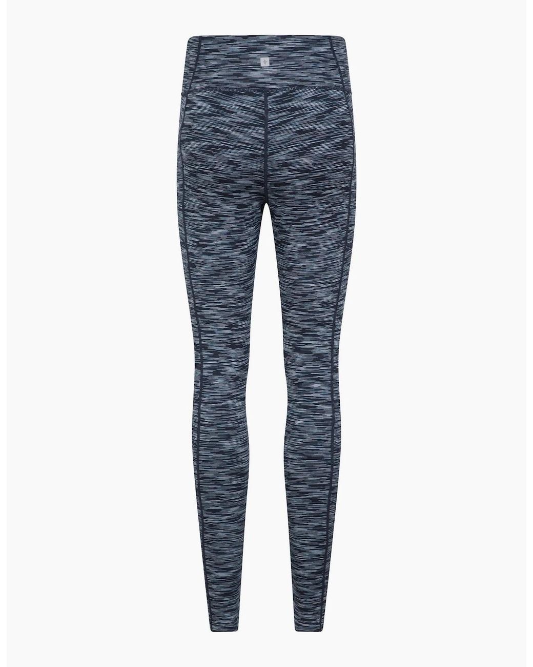 Mountain Warehouse Blue Ladies Breathe & Balance High Waist Leggings