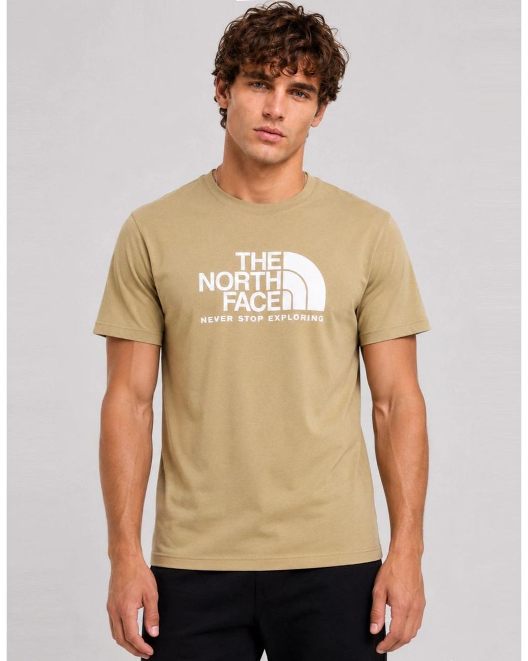 The North Face Natural M New Peak Ss T-Shirt for men