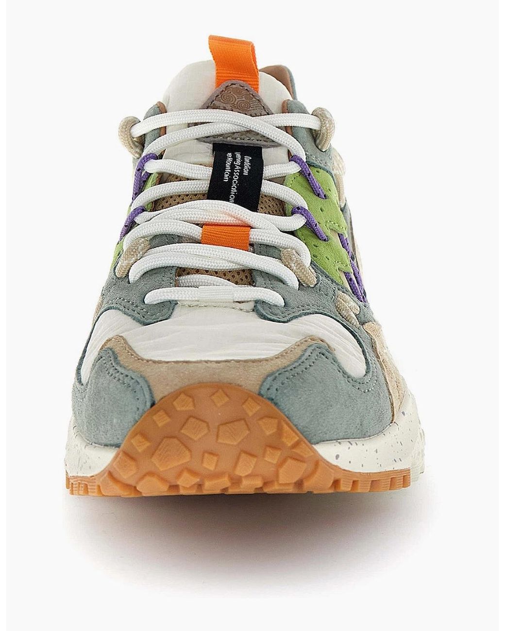 Flower Mountain Green Yamabushi Trainers for men