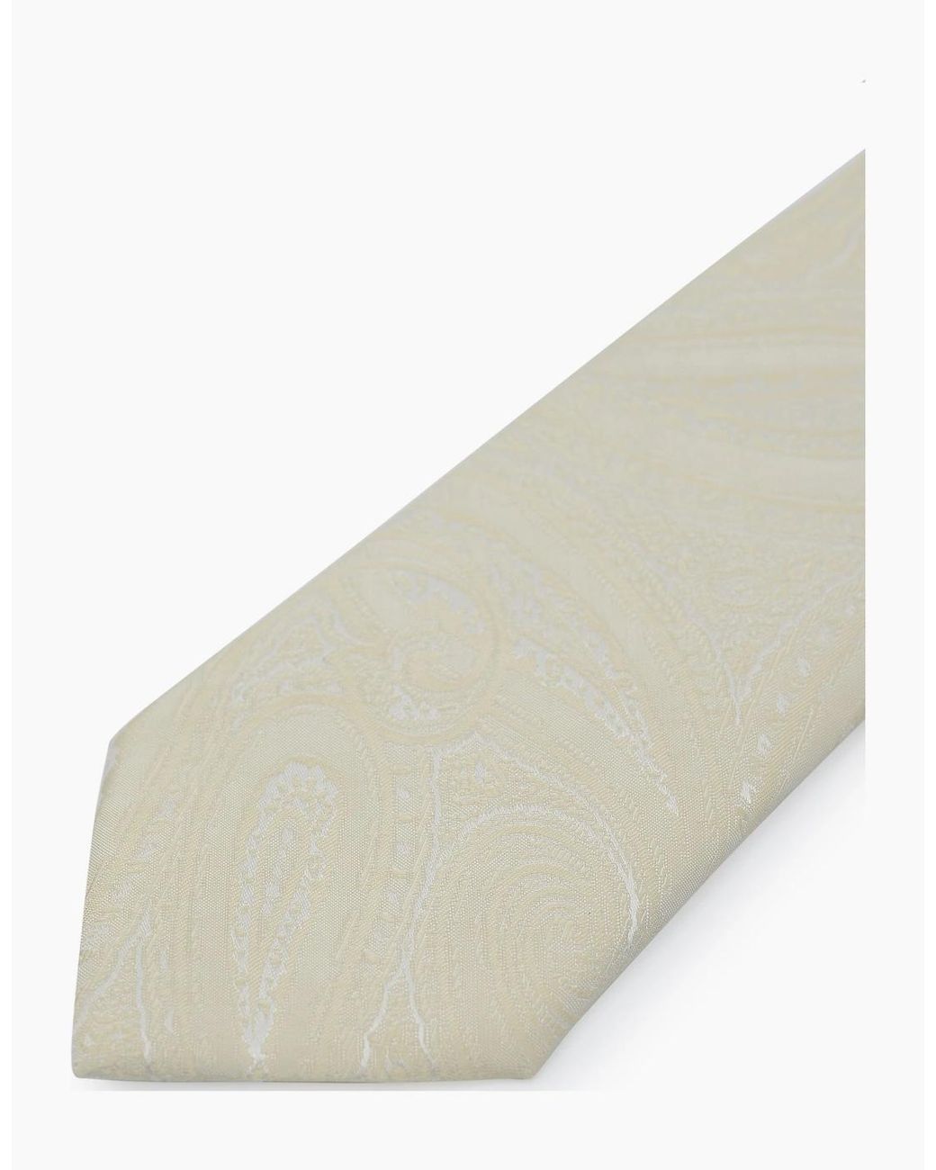 Boss White H-Tie Cm 7.5 Cream for men