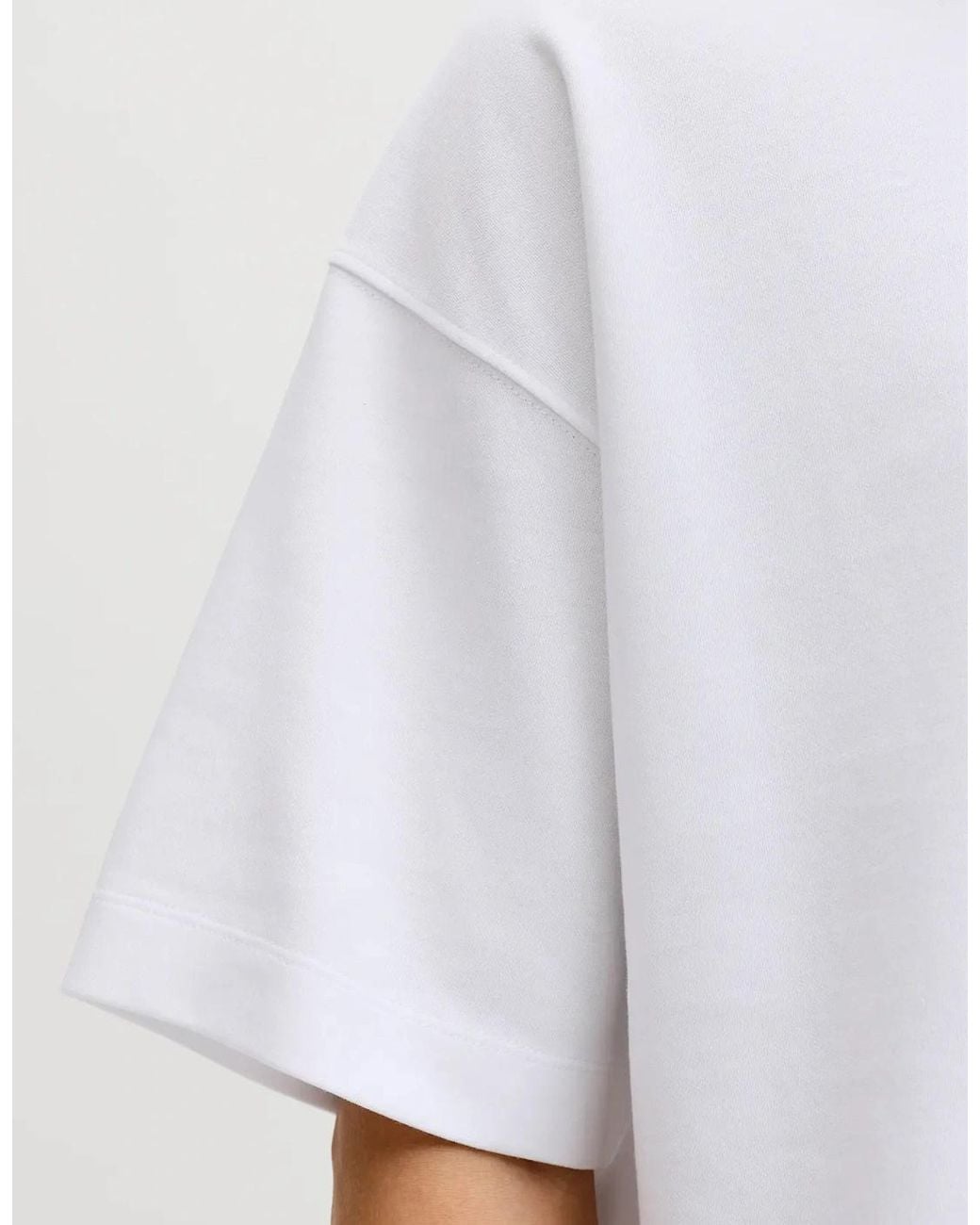 Jack & Jones White Jjebarron T-Shirt Short Sleeve Crew Neck for men
