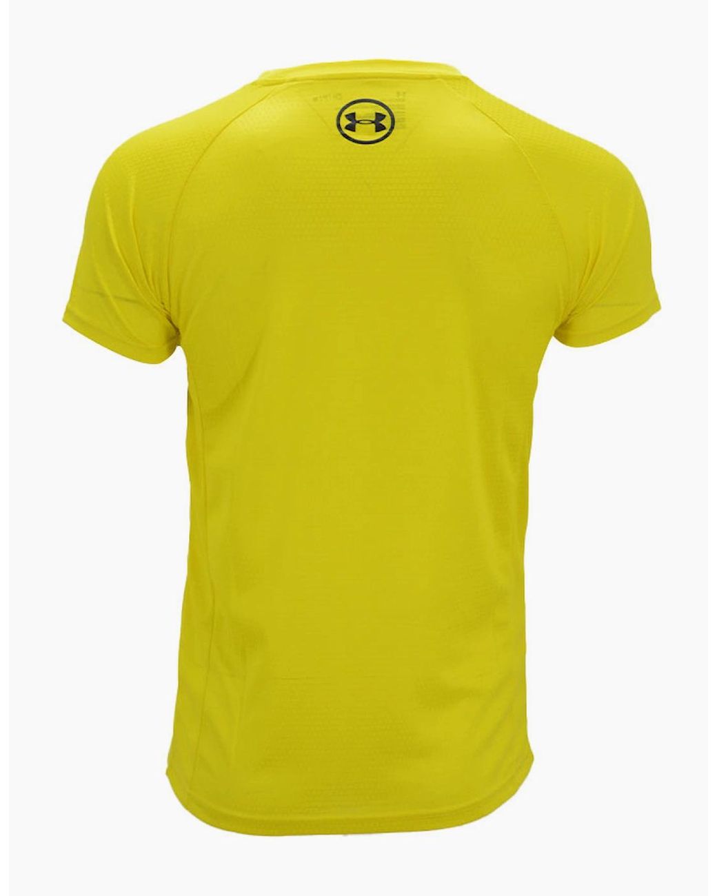 Under Armour Yellow Dri-Fit T Shirts Running Top