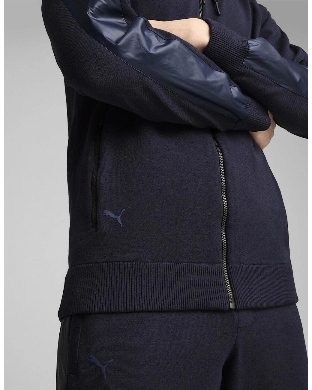 PUMA Blue Pd Leisure Jacket for men