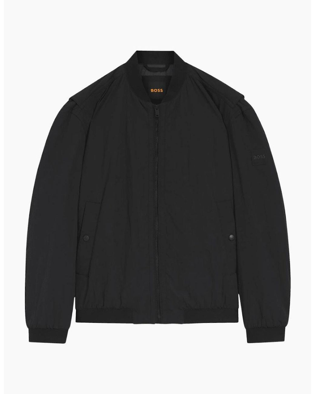 Boss Black Ovarsi Soft Touch Bomber Jacket for men
