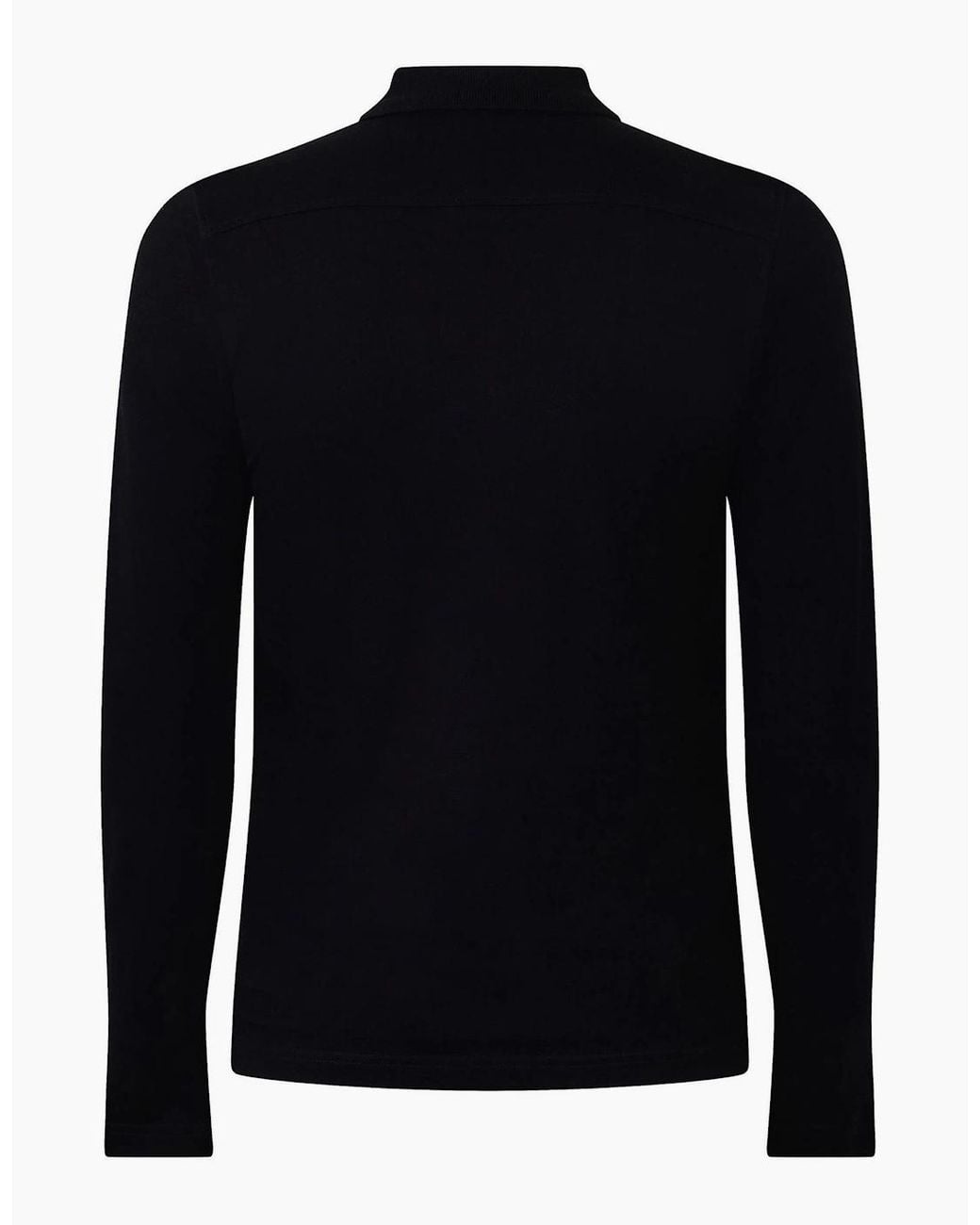 DIESEL Black T Smith Ls Do for men