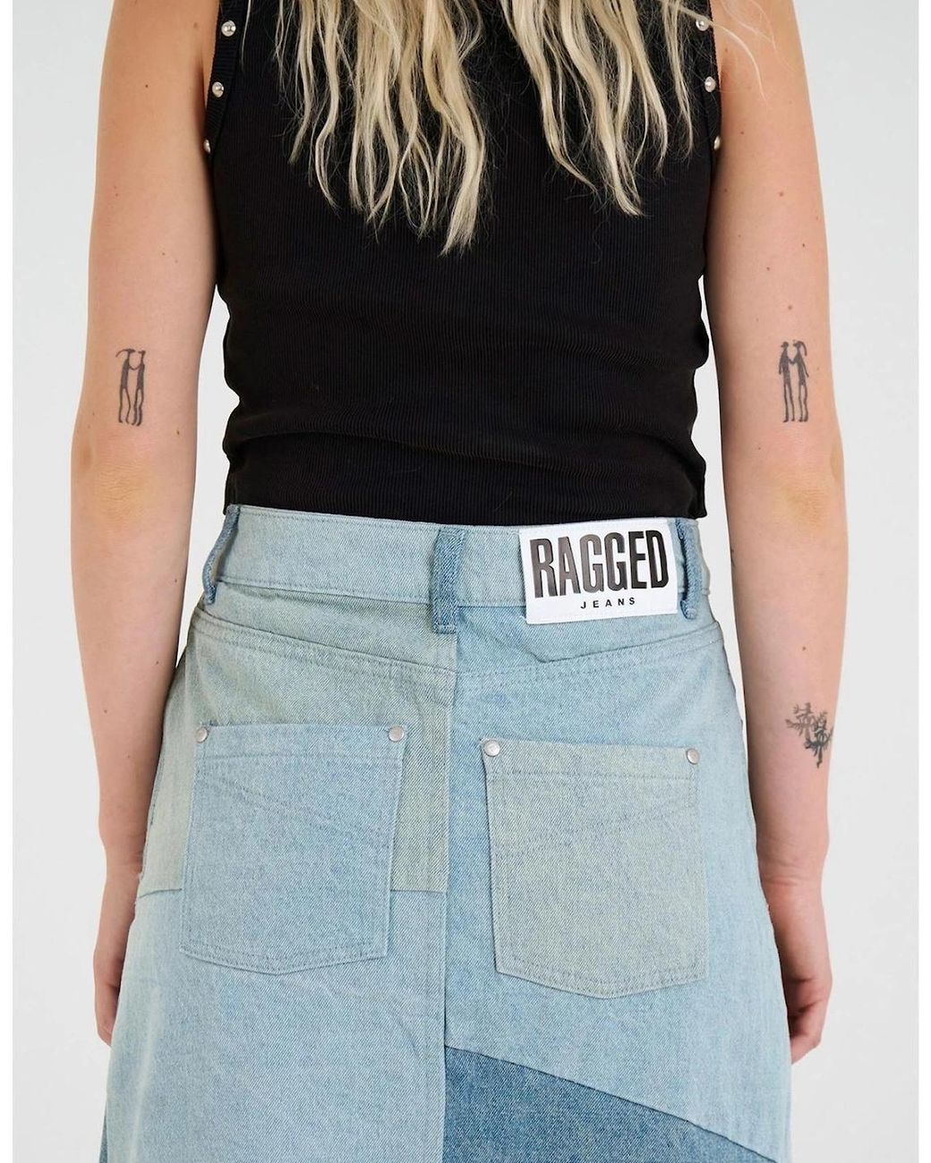 The Ragged Priest Blue Rag Patchwork De