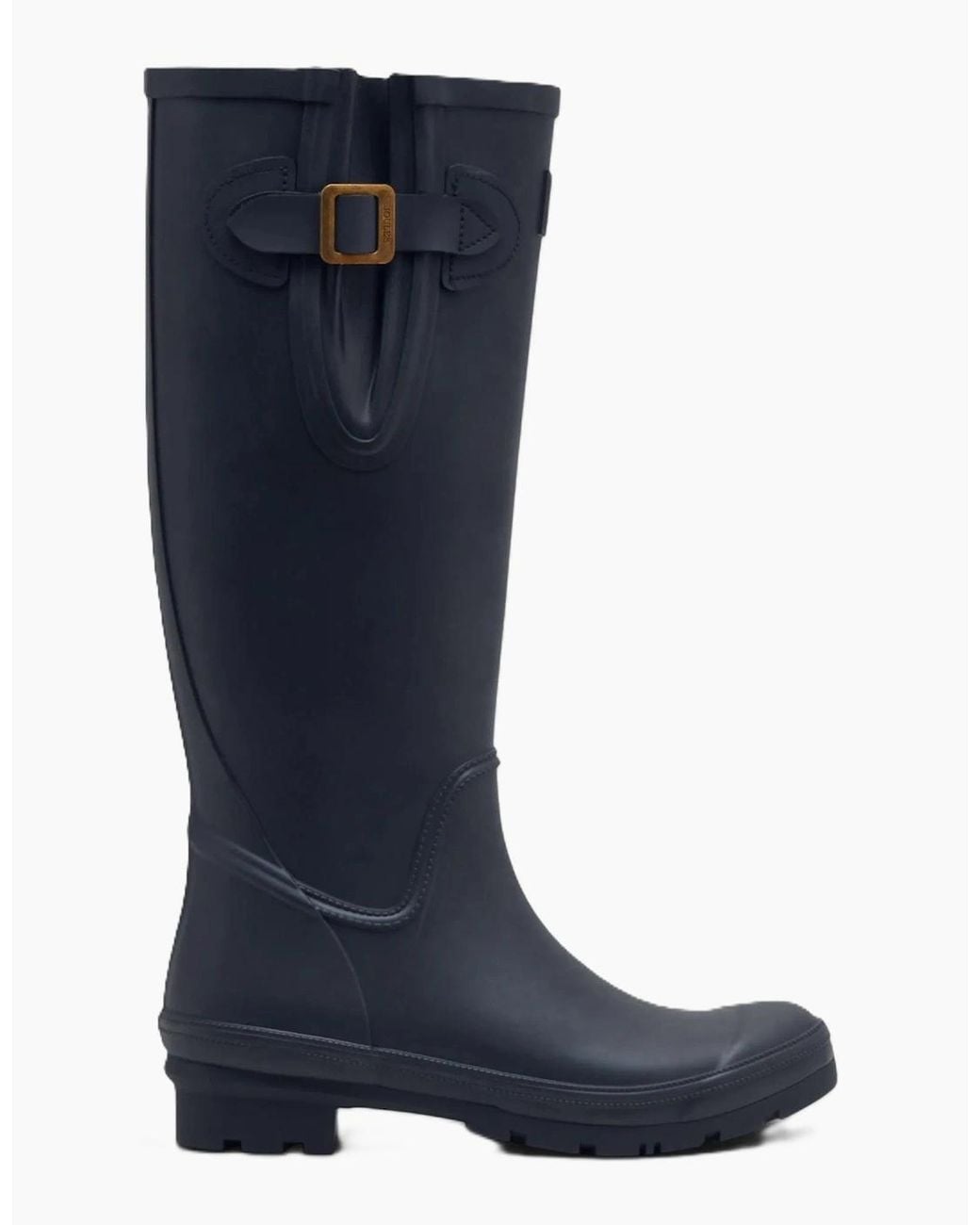 Joules Blue Houghton Tall Rubber Wellington Boots
