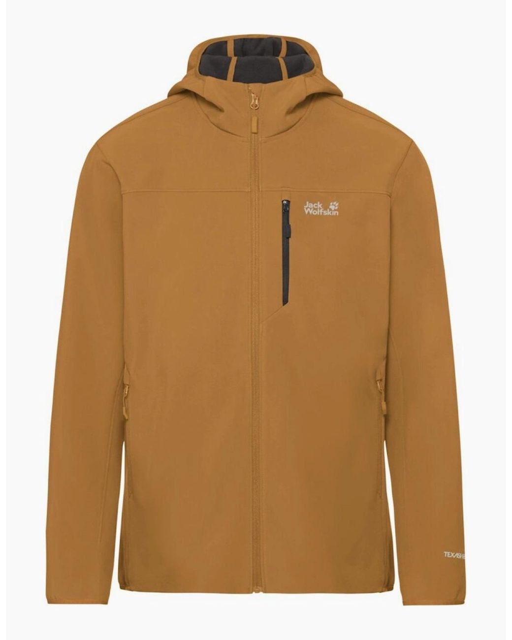 Jack Wolfskin Brown Wild Winds Hooded for men