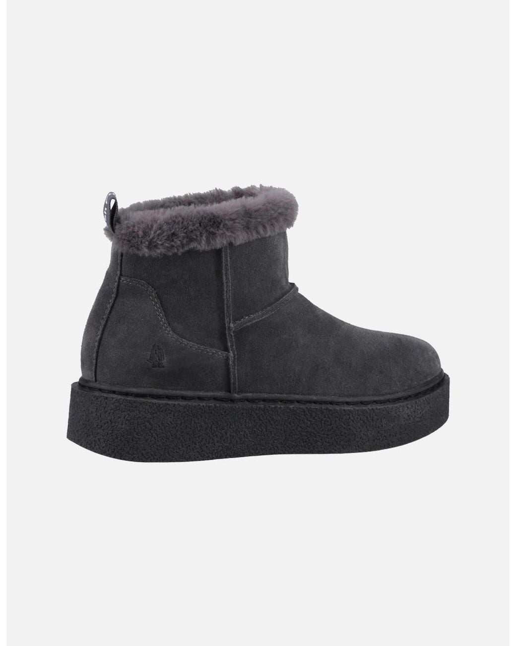 Hush Puppies Black Becca Ankle Boots