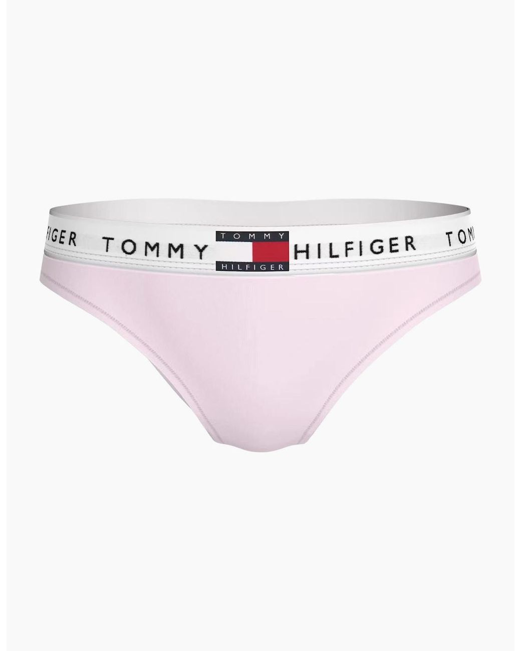 Tommy Hilfiger Pink Heritage Cotton Bikini Brief, Light