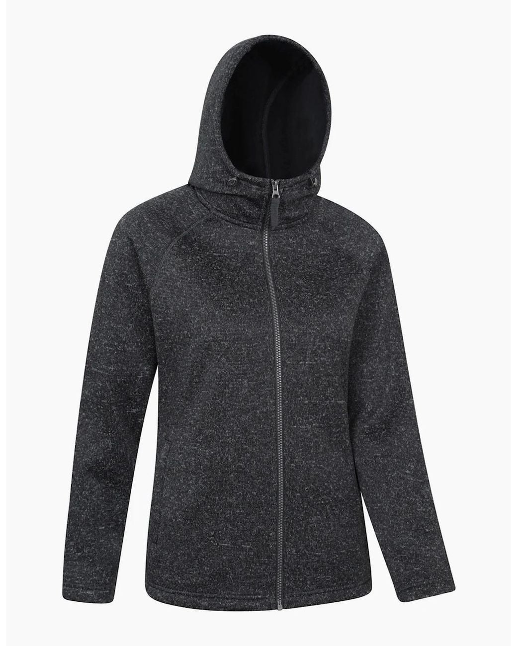 Mountain Warehouse Gray Ladies Nevis Full Zip Hoodie