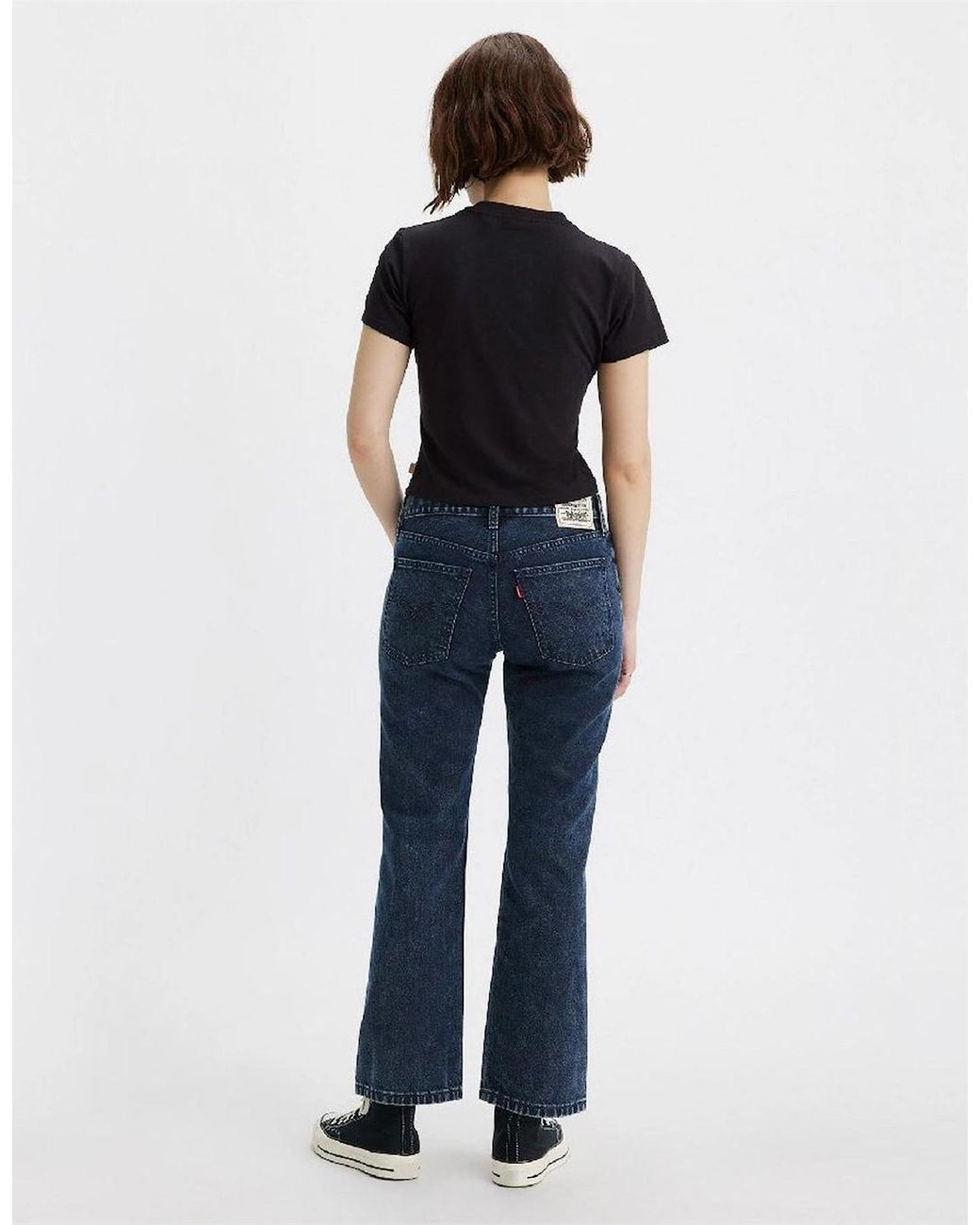 Levi's Blue Levi's Mid Rise Straight Leg Jeans