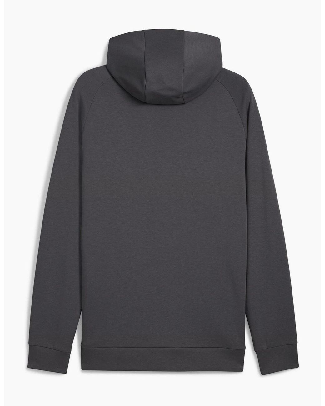 PUMA Gray Tech Overhead Hoodie for men