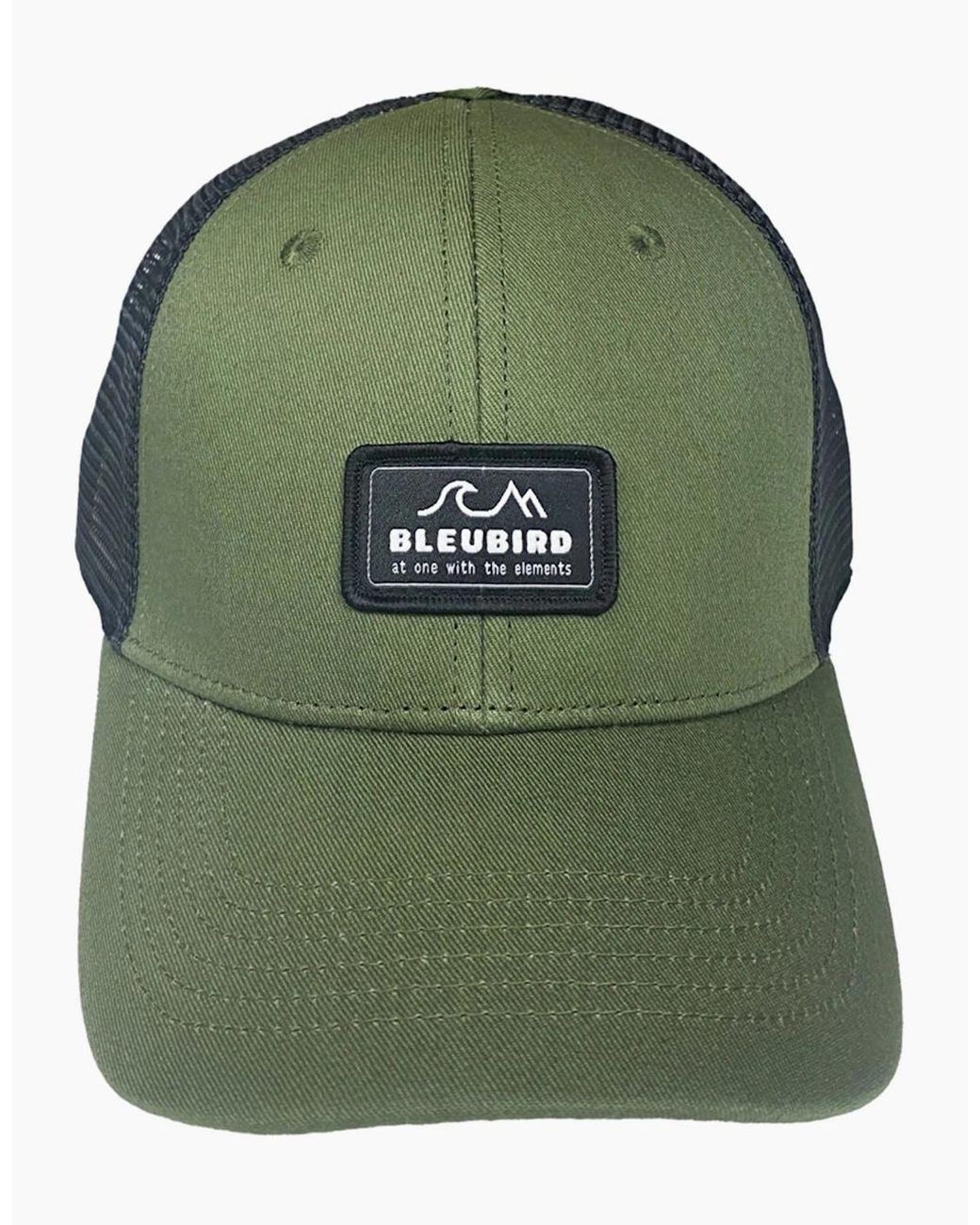 Bleubird Green Venture Adjustable Trucker Cap