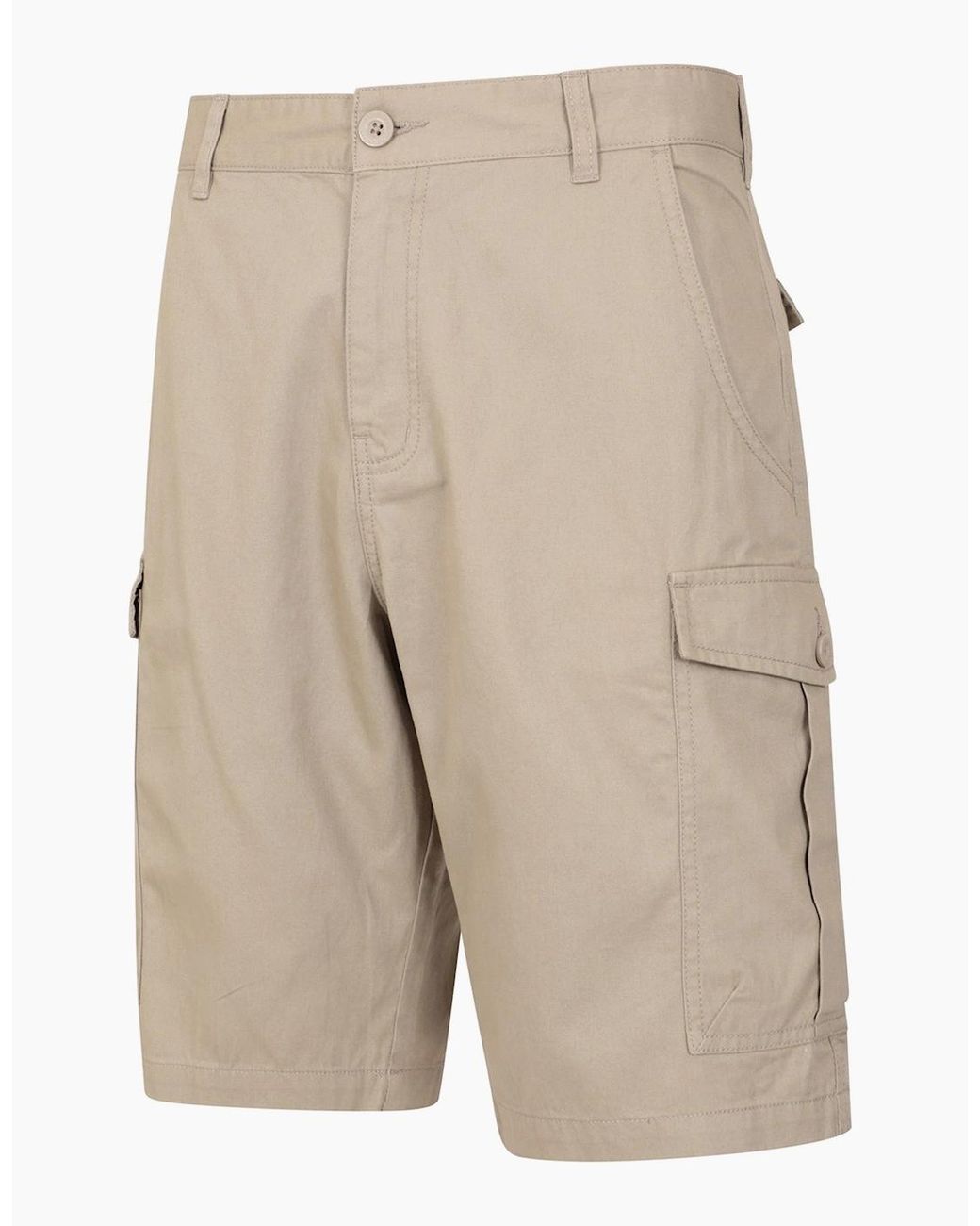 Mountain Warehouse Natural Lakeside Cargo Shorts for men