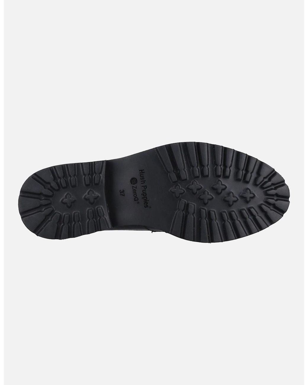 Hush Puppies Black Ginny Leather Loafers