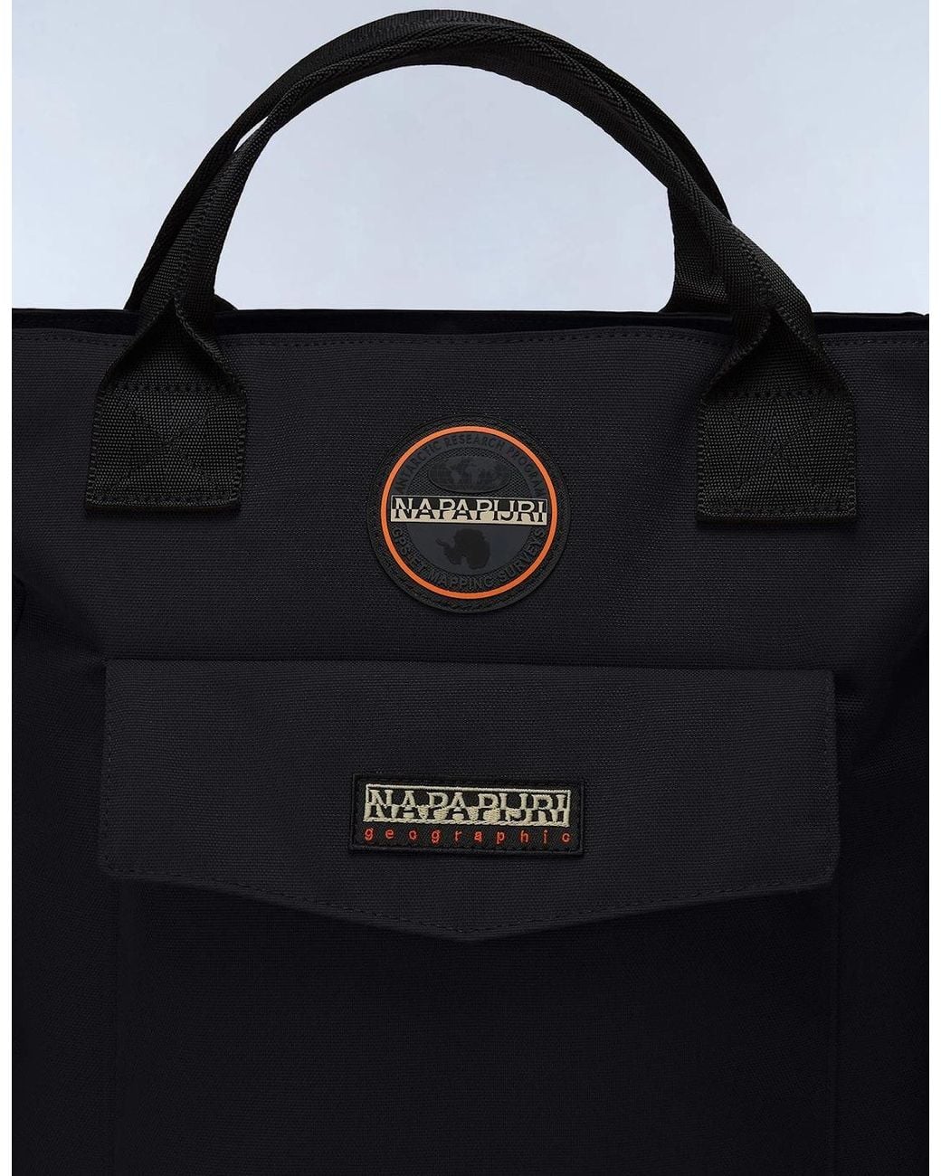 Napapijri Black Voyage Tote Backpack for men