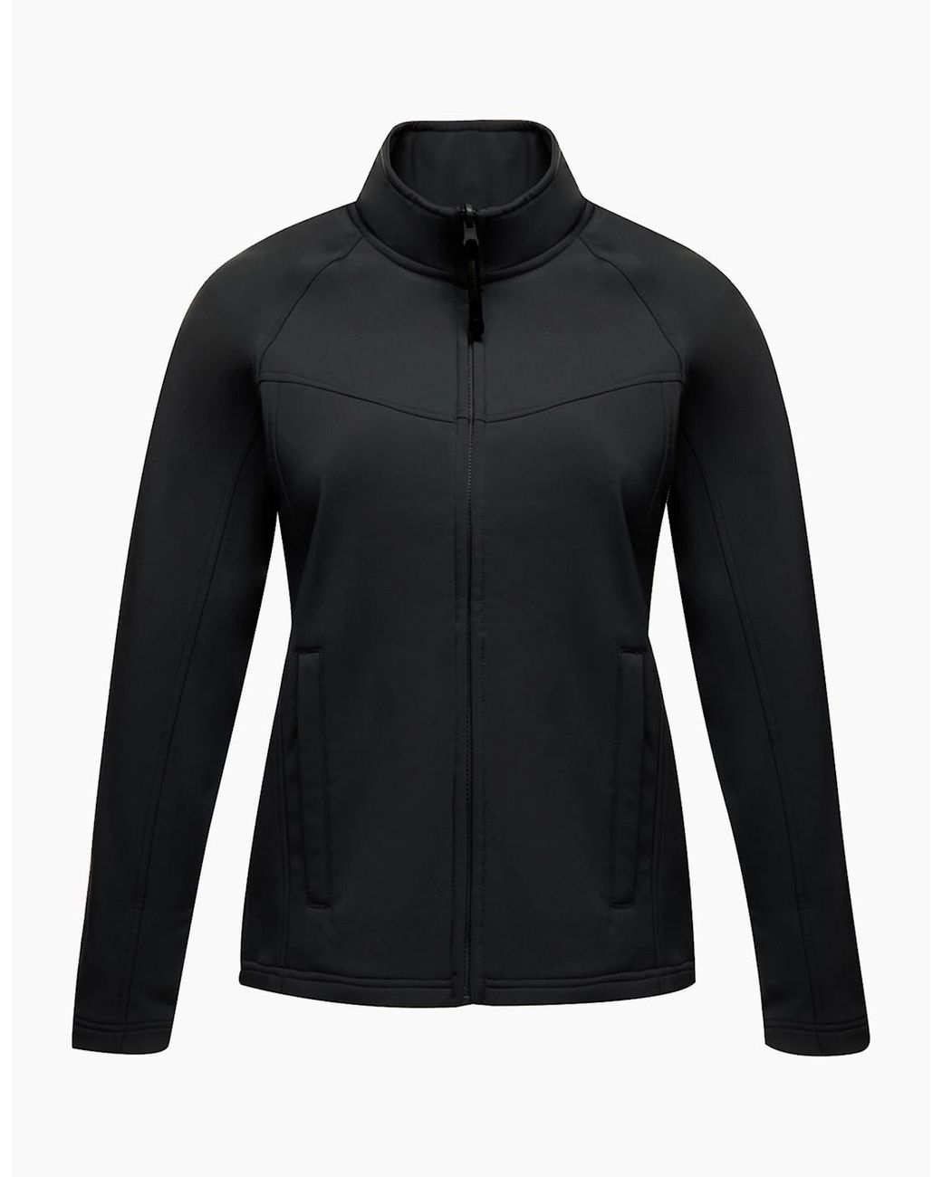 Regatta Black Ladies Uproar Softshell Jacket (Water Repellent & Wind Resistant)