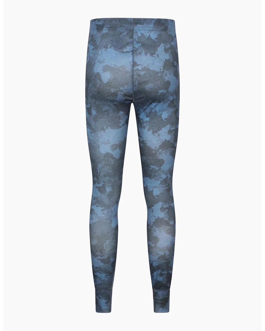 Mountain Warehouse Blue Talus Camouflage Trousers for men