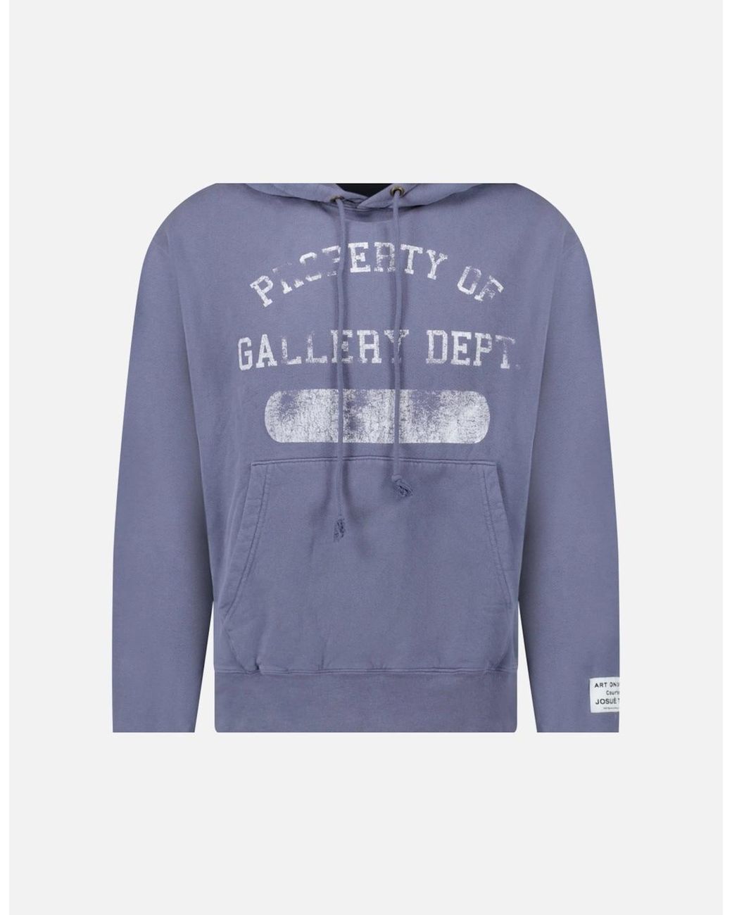 GALLERY DEPT. Blue “Property Of” Vintage Washed Hoodie for men