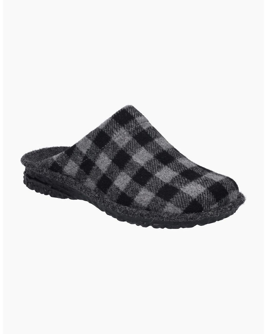 Josef Seibel Black Toulouse 03 Slippers for men
