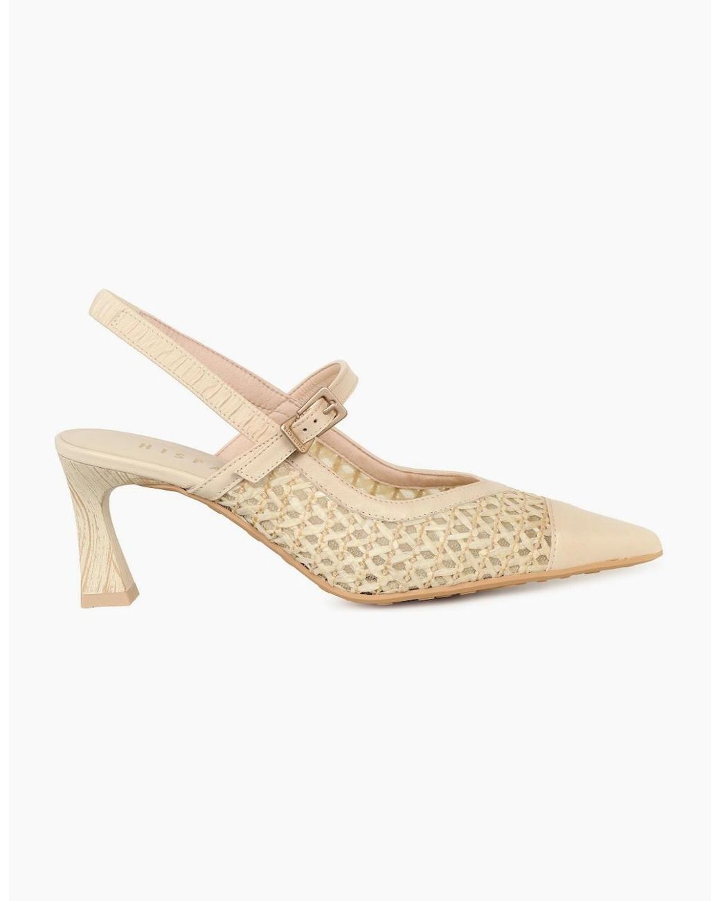 Hispanitas Natural Giorgia Open Court Shoes