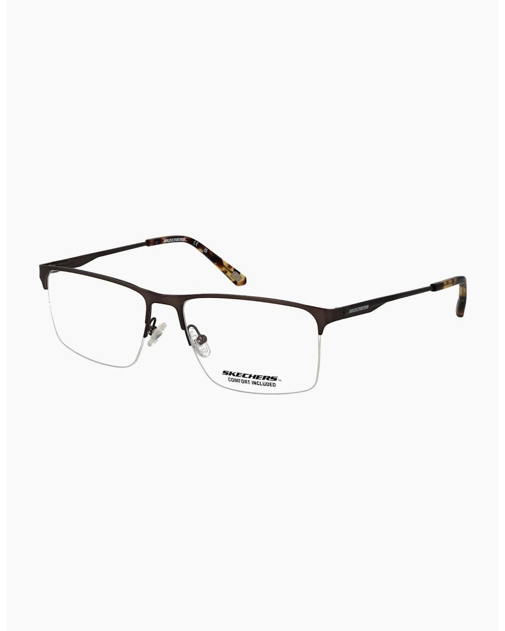Skechers Metallic Optical Frame Se3351 008 55 for men
