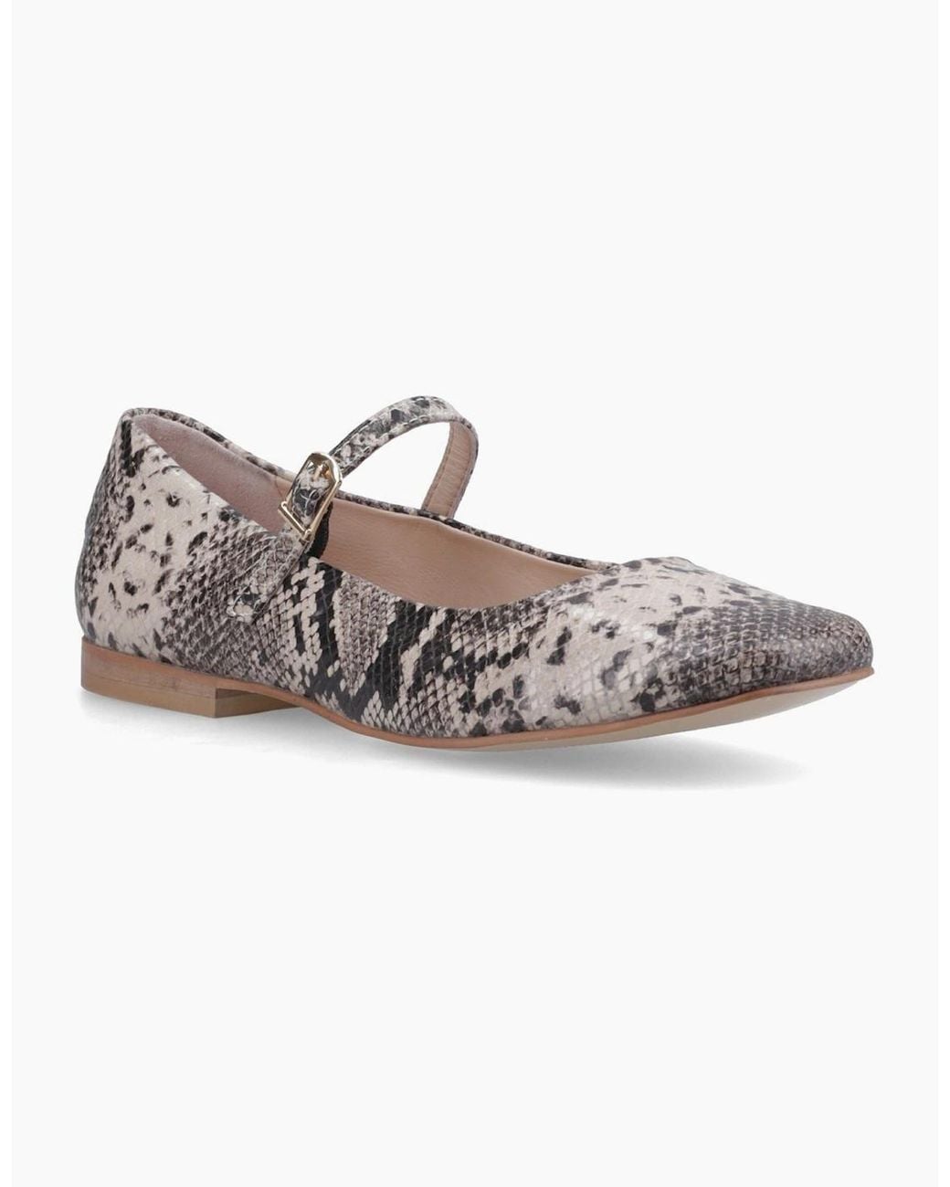 Hush Puppies Multicolor Pasha Leather Snake Flats