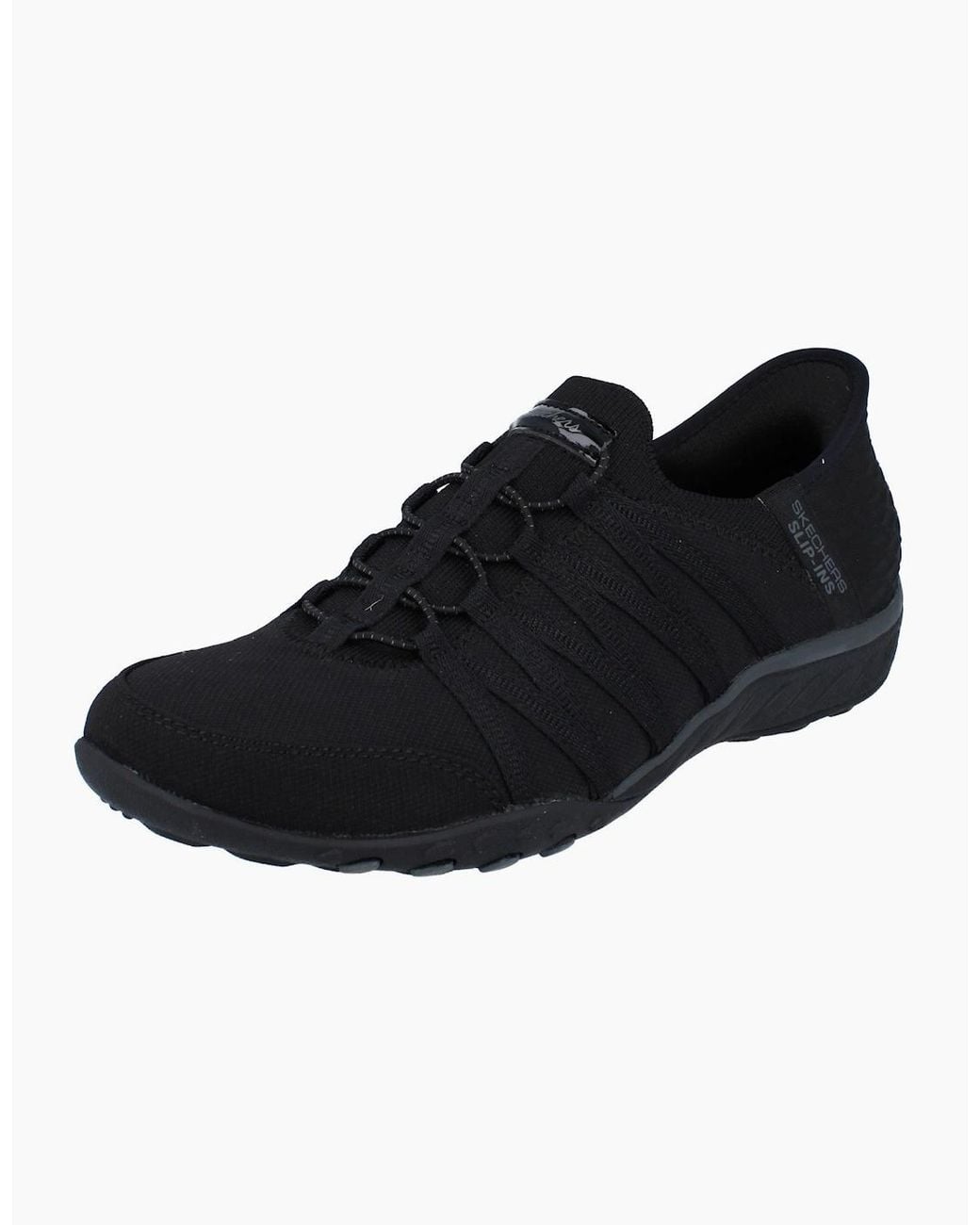 Skechers Black Slip Ins Breathe Easy