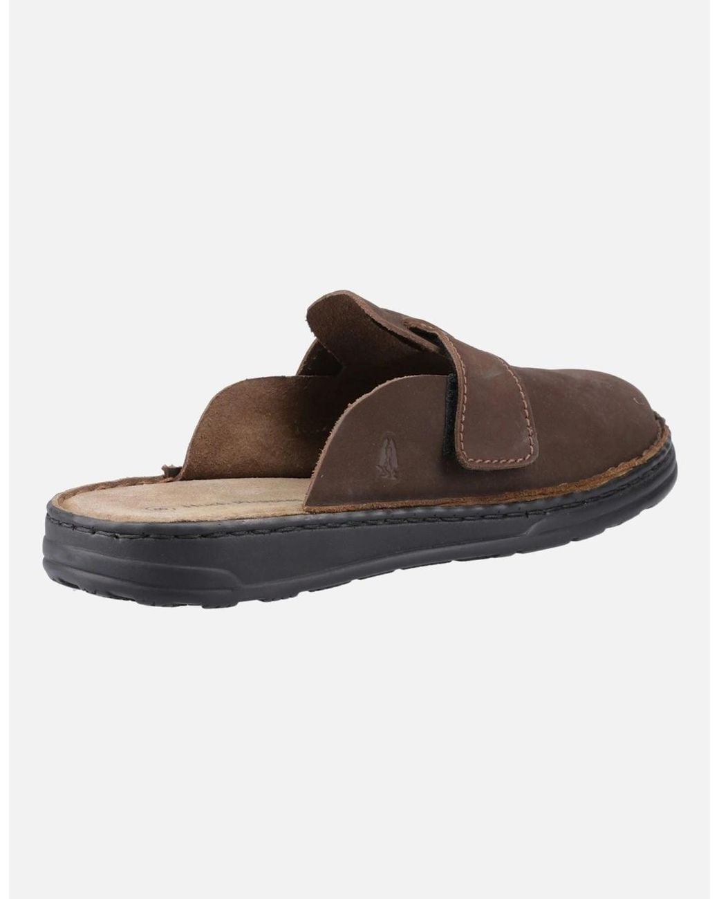 Hush Puppies Brown Edward Leather Mules for men