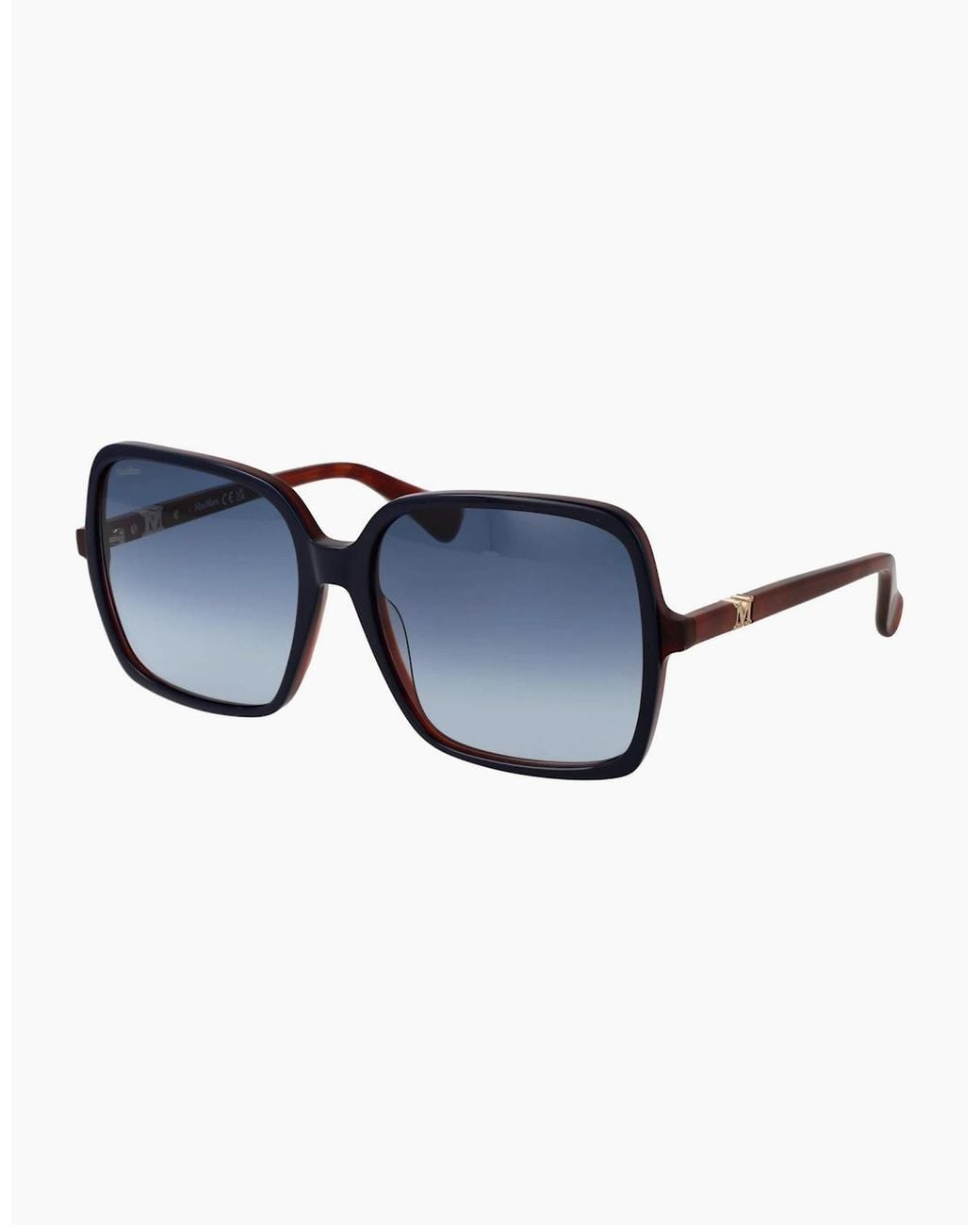 Max Mara Blue Sunglasses Mm0037 92W 60