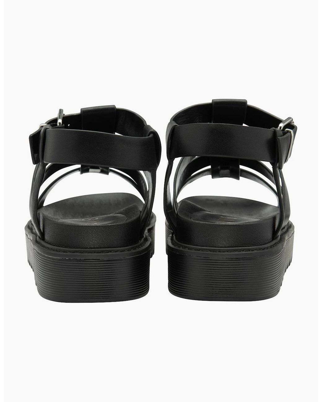 Ravel Black Oakley Gladiator Sandals