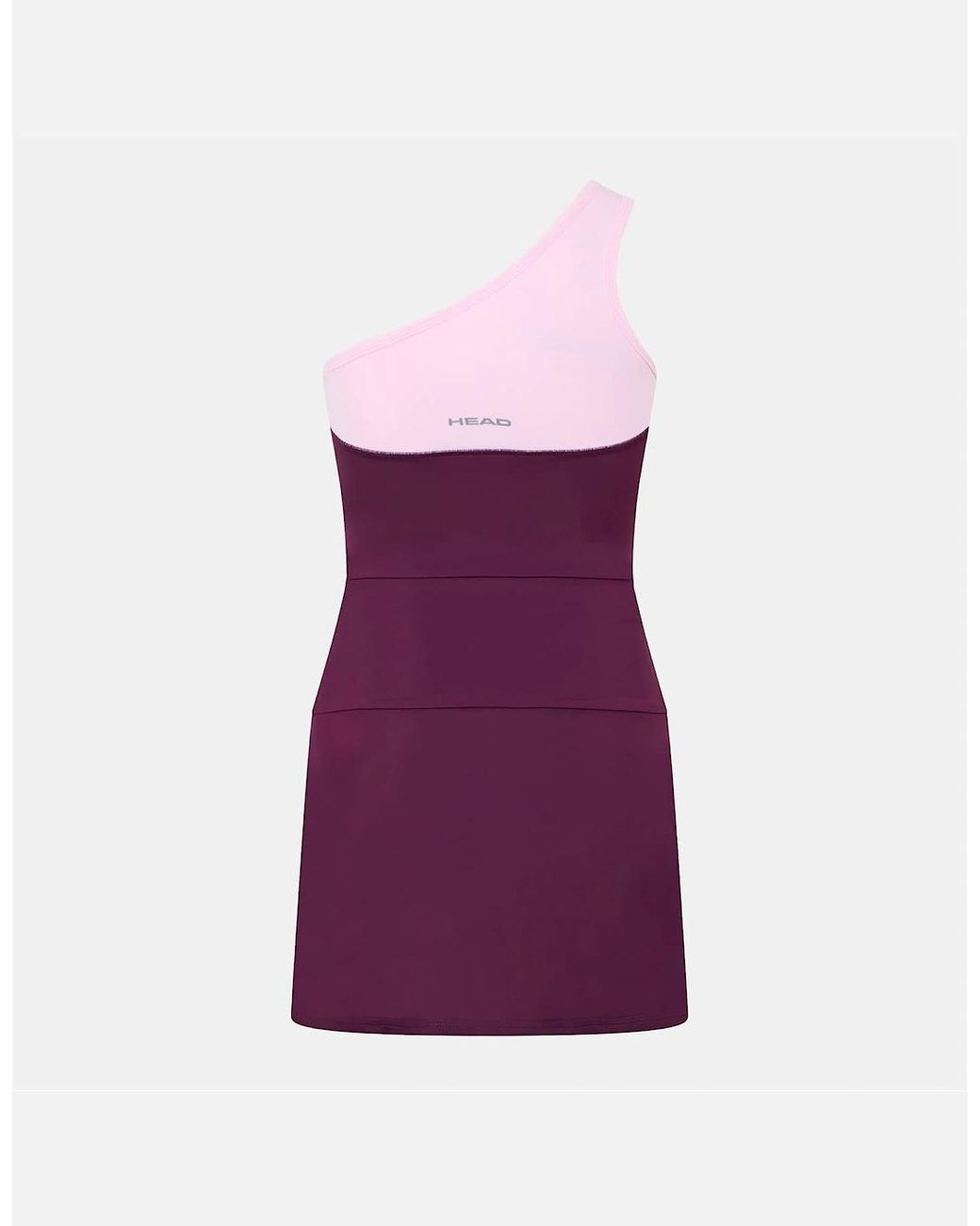 Head Purple Avatar One Shoulder Neck Mini Dress