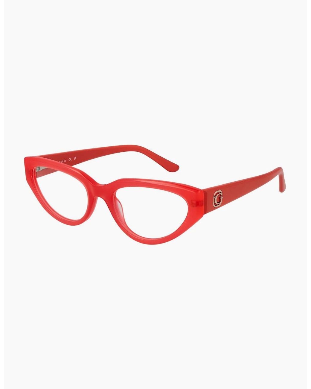 Guess Red Optical Frame Gu50113 072 53