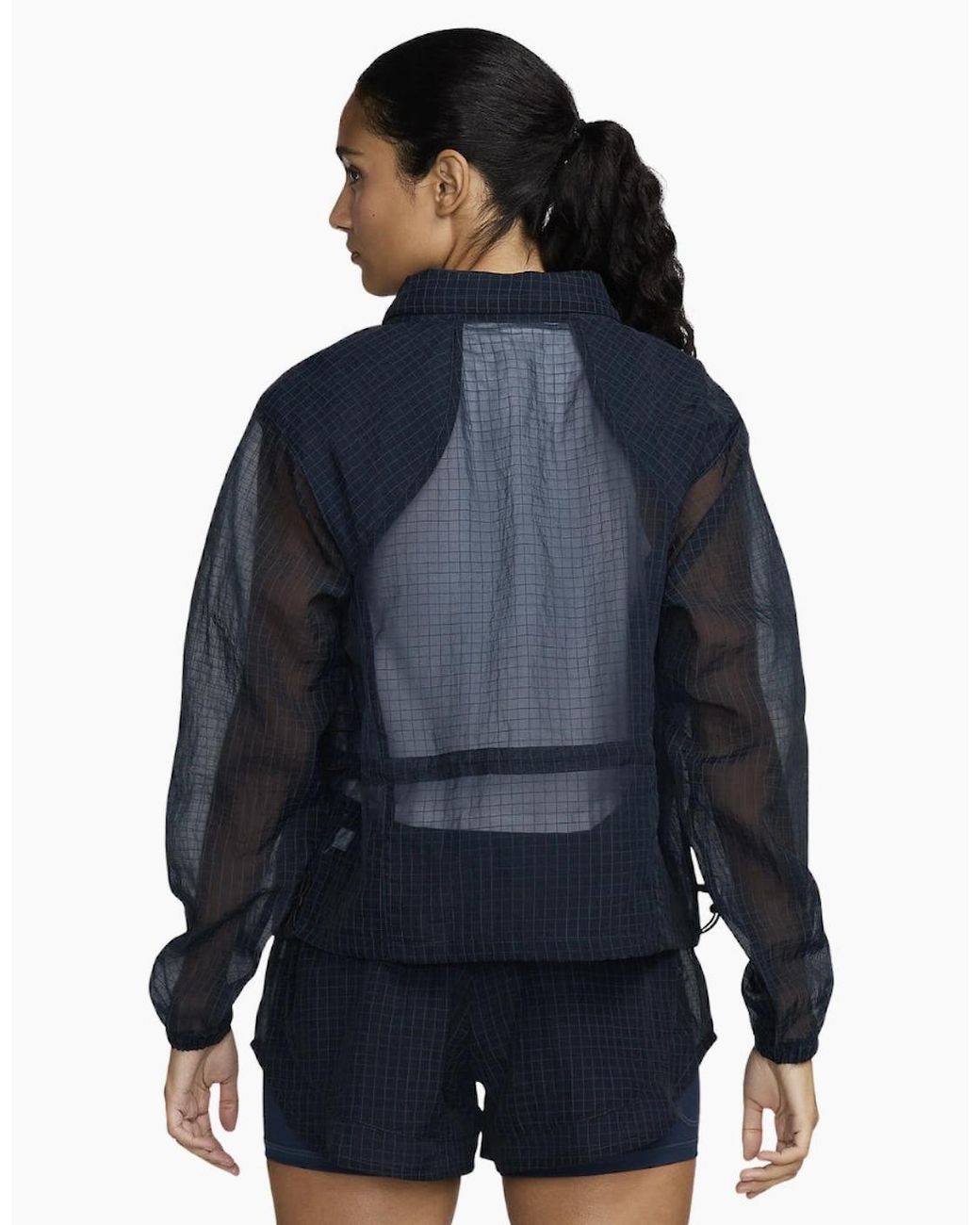 Nike Blue Running Division Lightweight Jacket
