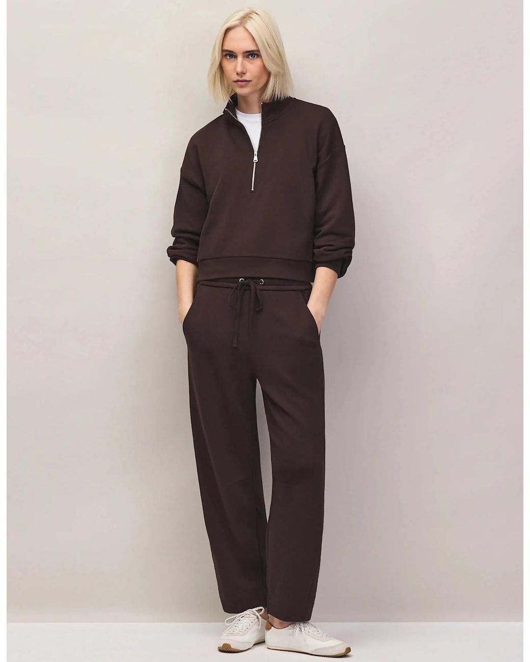 Ro&zo Red Half-Zip Sweatshirt