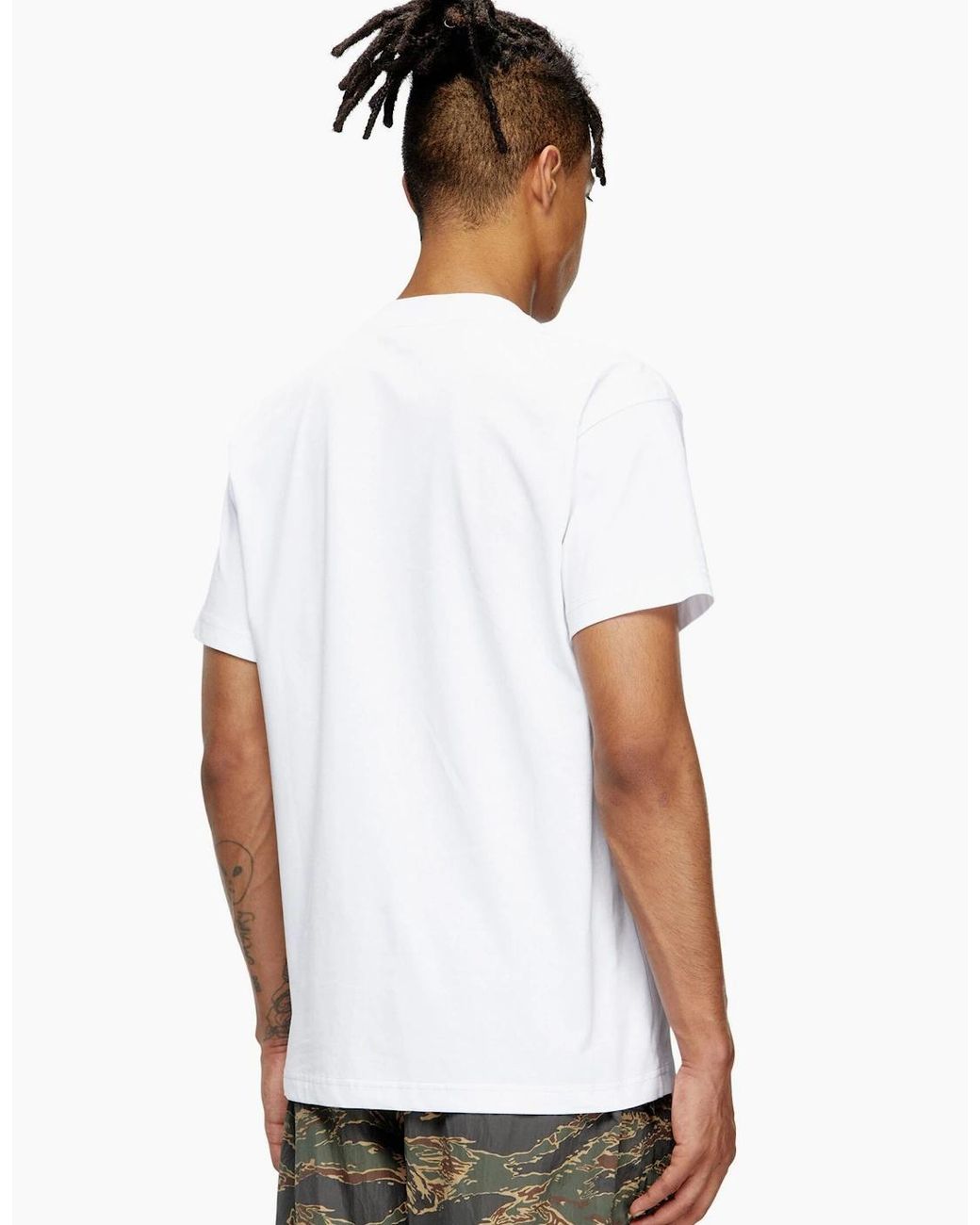 DIESEL White T-Norm T11 for men