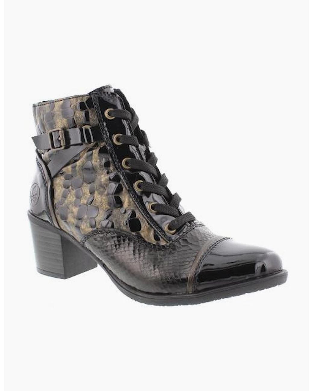 Rieker Black Ladies Boots Y2032-00
